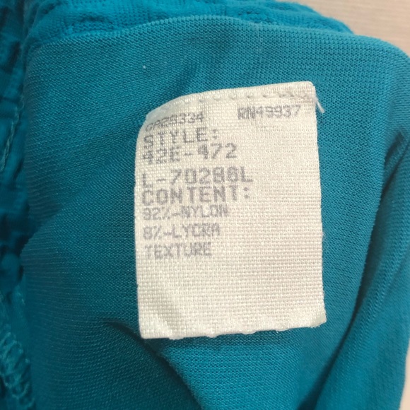 Tail Tech Performance Textured Skort Turquoise L - Picture 6 of 7